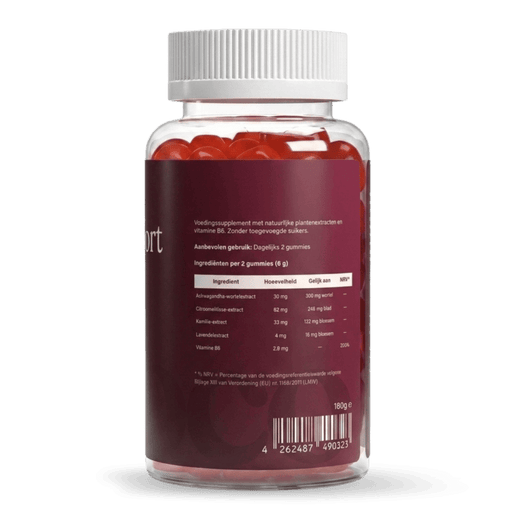 Ashwagandha + Vitamin B6 Gummies - 60 pcs. - Miamoco